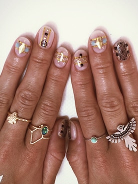 「アイテム（アクセサリー）」を使った、seriさん（レディース・152cm）の春コーディネート