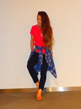 「アイテム（アクセサリー）」を使った、seriさん（レディース・152cm）の春コーディネート