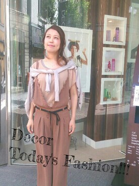 DECORさんのコーディネート