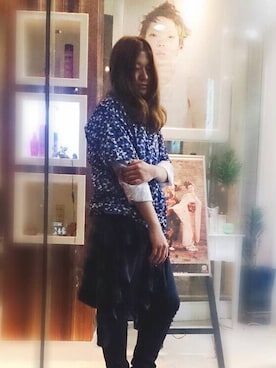 「DISCOVERED（ディスカバード）のアイテム（ブーツ）」を使った、DECORさん（メンズ・164cm）の冬コーディネート