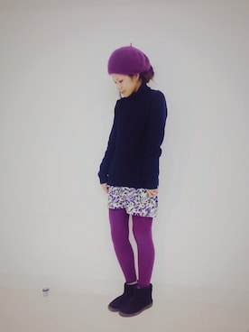 soranotoiroさん（レディース・160cm）の冬コーディネート