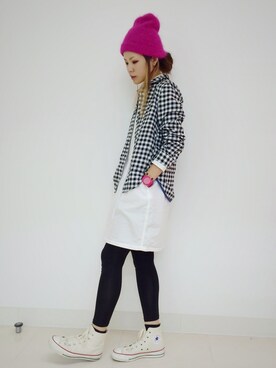 soranotoiroさん（レディース・160cm）の冬コーディネート