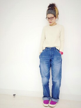 soranotoiroさん（レディース・160cm）の冬コーディネート