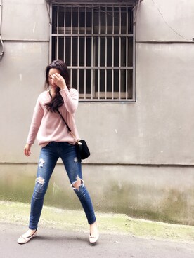 「lotd」｜Joさん（レディース・160cm）の春コーディネート
