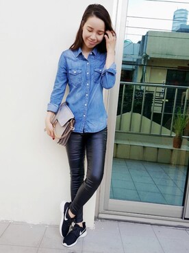 「OROTON（オロトン）のアイテム」を使った、Joさん（レディース・160cm）の秋コーディネート