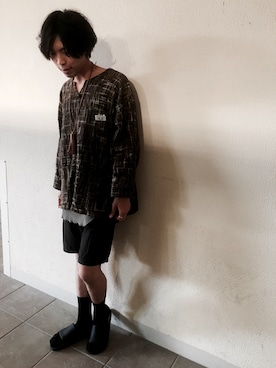 あんころもちさん（メンズ・174cm）の夏コーディネート