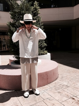 あんころもちさん（メンズ・174cm）の夏コーディネート