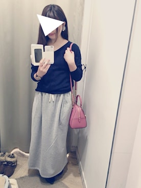 yuu ...♩#さん（レディース・163cm）の冬コーディネート