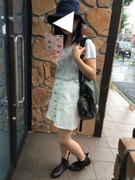 yuu ...♩#さん（レディース・163cm）の夏コーディネート