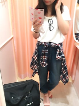 yuu ...♩#さん（レディース・163cm）の夏コーディネート