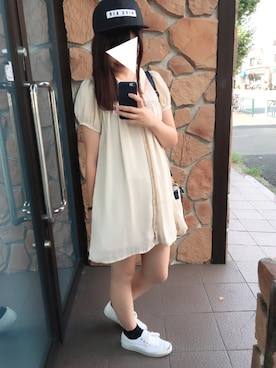 「ジャックパーセル」｜「アイテム（シャツワンピース）」を使った、yuu ...♩#さん（レディース・163cm）の秋コーディネート