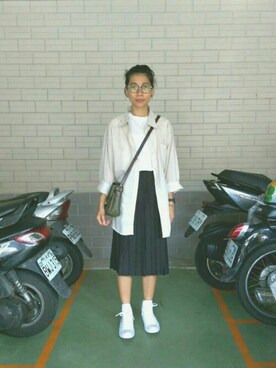 「Lulus」｜Elevator Girlさん（レディース・161cm）の夏コーディネート