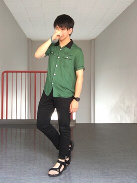 Takuya∞さん（メンズ・170cm）の夏コーディネート