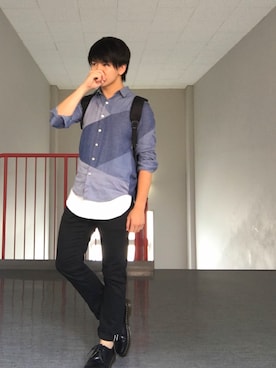 Takuya∞さん（メンズ・170cm）の夏コーディネート