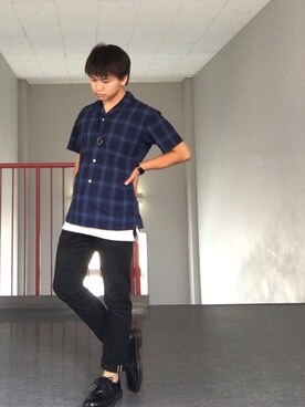 Takuya∞さん（メンズ・170cm）の夏コーディネート