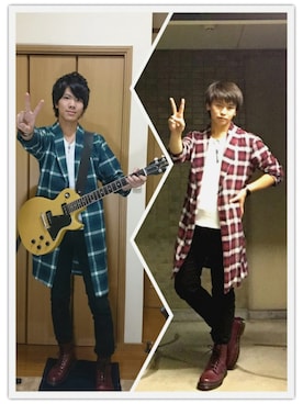 「ラブ＆ピース2016」｜「アイテム（その他アウター）」を使った、Takuya∞さん（メンズ・170cm）の秋コーディネート