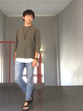 Takuya∞さん（メンズ・170cm）の秋コーディネート