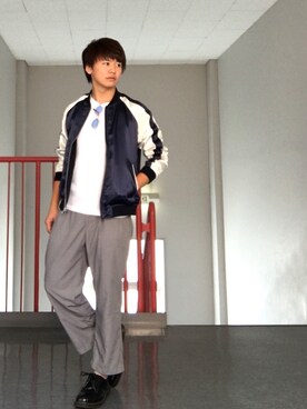 Takuya∞さん（メンズ・170cm）の秋コーディネート