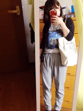 「SMELLY（スメリー）のアイテム（ピアス（両耳用））」を使った、...。さん（レディース・156cm）の春コーディネート