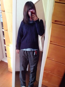 ...。さん（レディース・157cm）の秋コーディネート