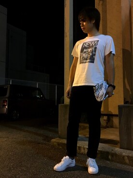 「BLOC（ブロック）のアイテム（トップス）」を使った、Tomohiko Sukenoさん（メンズ・170cm）の秋コーディネート