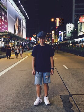 「Mong Kok」｜CHU TSZ MEIさん（レディース・163cm）の秋コーディネート