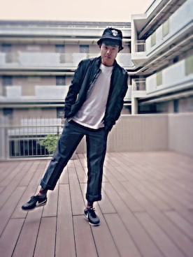 蕭宇廷さん（メンズ・178cm）の秋コーディネート