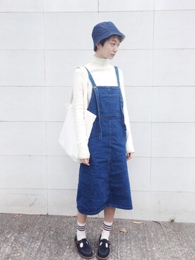 「SWEAR（スウェア）のアイテム」を使った、ipyiさん（レディース・163cm）の春コーディネート