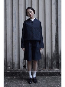 「F-TROUPE（エフトゥループ）のアイテム（その他シューズ）」を使った、ipyiさん（レディース・163cm）の秋コーディネート