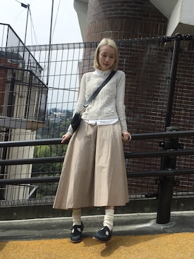 「SWEAR（スウェア）のアイテム」を使った、ipyiさん（レディース・163cm）の春コーディネート