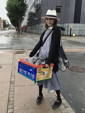 「F-TROUPE（エフトゥループ）のアイテム（バレエシューズ）」を使った、ipyiさん（レディース・163cm）の秋コーディネート