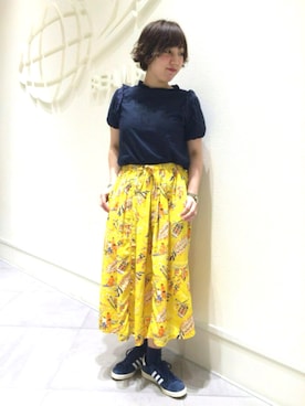 「ビームス神戸」｜ビームス 神戸さん（レディース・161cm）の春コーディネート