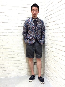 「ビームス神戸」｜ビームス 神戸さん（メンズ・168cm）の春コーディネート