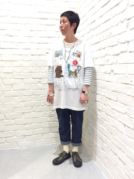 ビームス 神戸さん(レディース・157cm)の夏コーディネート