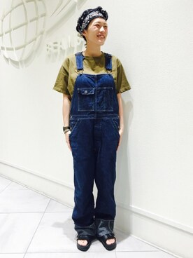 「BEAMS BOY（ビームスボーイ）のアイテム（財布/小物）」を使った、ビームス 神戸さん（レディース・160cm）の夏コーディネート