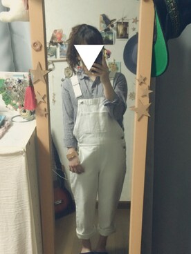 「GRL（グレイル）のアイテム（ピアス（両耳用））」を使った、あおさん（レディース・150cm）の春コーディネート