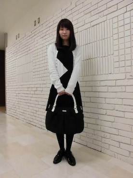 「agnes b.」｜ほっしーさん（レディース・163cm）の春コーディネート