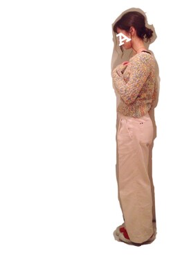 「HONORE（オノレ）のアイテム」を使った、HRNAさん（レディース・162cm）の春コーディネート