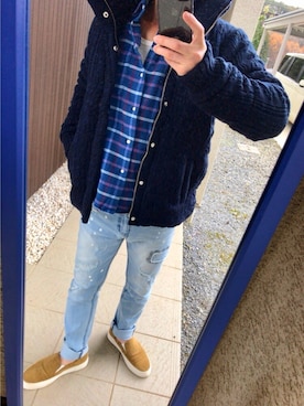 「MIL-SPEC（ミルスペック）のアイテム」を使った、kさん（メンズ・175cm）の秋コーディネート