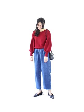 「ヴィトンバッグ」｜「アイテム（その他シューズ）」を使った、innmoveさん（レディース・160cm）の春コーディネート