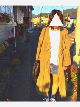 211さん（レディース・157cm）の秋コーディネート