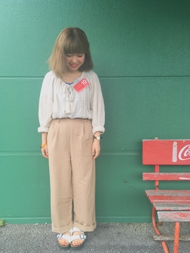 momokoさん（レディース・151cm）の夏コーディネート