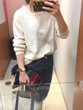 「イニシャルバック」｜miさん（レディース・162cm）の秋コーディネート