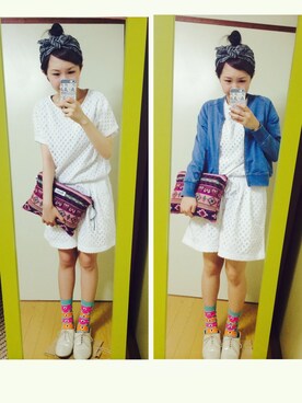 りなっぷ🌼さん（レディース・152cm）の夏コーディネート