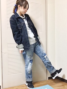 りなっぷ🌼さん(レディース・152cm)の春コーディネート