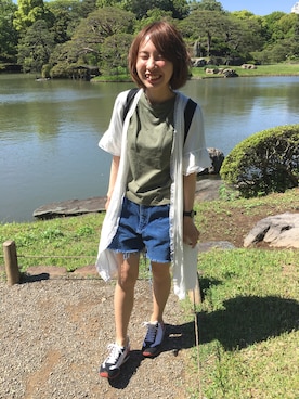 「ドラフトEM」｜りなっぷ🌼さん（レディース・152cm）の春コーディネート