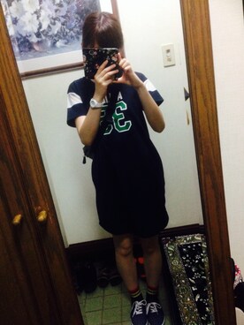 auさん（レディース・158cm）の夏コーディネート