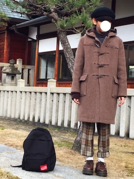 「Manhattan Portage」｜鈴木さん（メンズ・162cm）の冬コーディネート