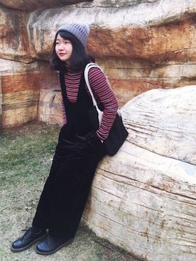 Mikoさん（レディース・157cm）の冬コーディネート