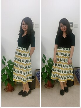 Mikoさん（レディース・157cm）の夏コーディネート